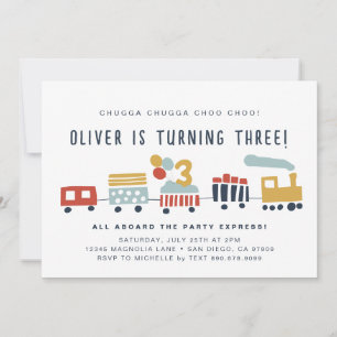 Invitation de train ・ Chugga Chugga Choo Choo ・ 3 