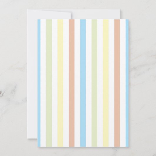 Invitation de train de cirque (Dos)