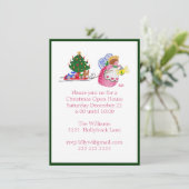 Invitation de traîneau à traction (Debout devant)