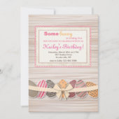 Invitation de trame de Pâques (Devant)