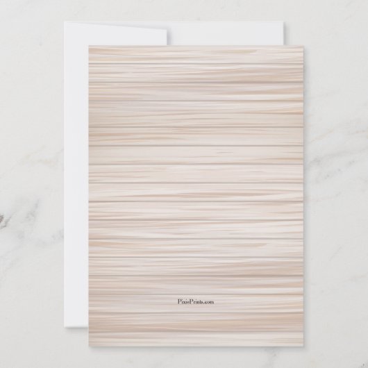 Invitation de trame de Pâques (Dos)