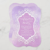 Invitation de trame vintage (Devant / Derrière)