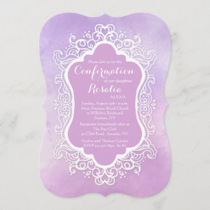 Invitation de trame vintage