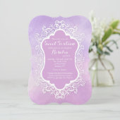 Invitation de trame vintage (Debout devant)