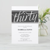 invitation de trente ans (Debout devant)