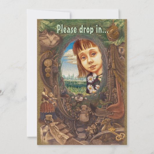 Invitation de trou de lapin (Devant)