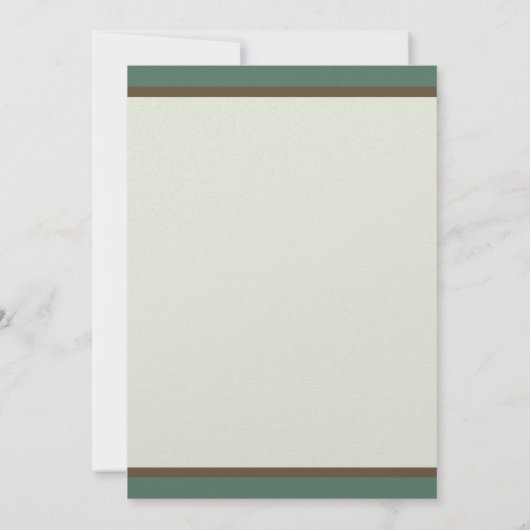 Invitation de trou de lapin (Dos)