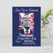 Invitation de Trump Inauguration Watch Party (Debout devant)