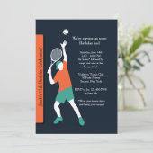 Invitation de type de tennis (Debout devant)