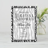 Invitation de typographie pour une fête de mariage (Debout devant)