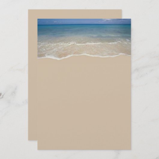 Invitation de vacances (Devant / Derrière)