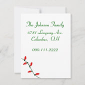 Invitation de vacances (Dos)