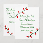 Invitation de vacances (Devant / Derrière)