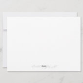 Invitation de vacances à l'échange de cadeaux 6,5  (Dos)