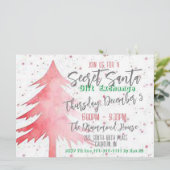 Invitation de vacances à l'échange de cadeaux 6,5  (Debout devant)