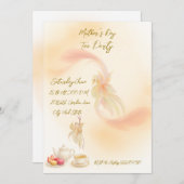 Invitation de vacances à plat (Devant / Derrière)