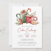 Invitation de vacances Cookie Exchange (Devant)