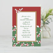 Invitation de vacances de menthes poivrées (Debout devant)