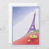 Invitation © de vacances de Paris (Devant / Derrière)