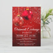 Invitation de vacances d'échange d'ornement (Debout devant)