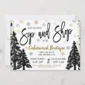 Invitation de vacances et de shopping (Devant)
