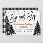 Invitation de vacances et de shopping (Devant / Derrière)