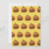 Invitation de vacances Halloween Invitation Hallow (Dos)