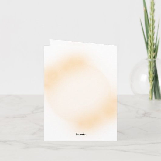 Invitation de vacances pliée (Dos)