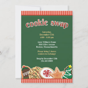 Invitation de vacances pour échange de cookies