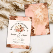 Invitation de vache blanche Faire-part de mariage 