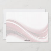 Invitation de vague de confirmation (Dos)