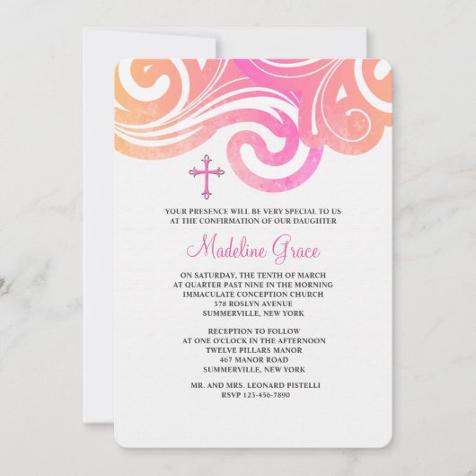 Invitation de vagues (Devant)