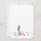 Invitation de vie marine (Dos)