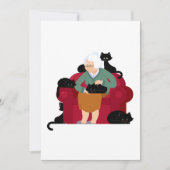 Invitation de Vieux Chat Lady (Devant)