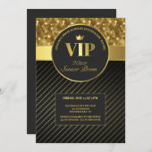 Invitation de VIP Prom (Devant / Derrière)