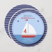 Invitation de voiliers (Devant / Derrière)