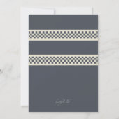 Invitation de voiture de course (Dos)