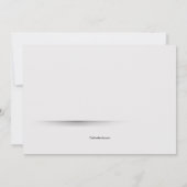 Invitation De Voiture De Sport Classique (Dos)