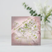 Invitation de Voows Renouvellement - Fleurs de Pom (Debout devant)