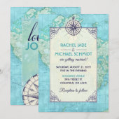 Invitation de voyage des Mariages de la Marine (Devant / Derrière)