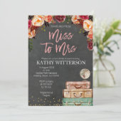 Invitation de voyage Fête des mariées (Debout devant)