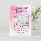 Invitation de voyage pour le week-end de bachelore (Debout devant)