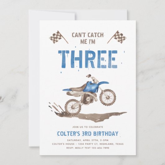 Invitation de VTT sans risque (Devant)