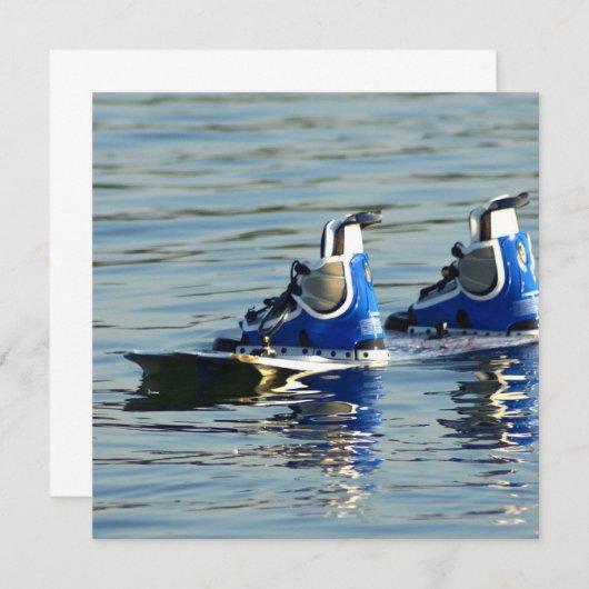 Invitation de Wakeboarding 360 (Devant / Derrière)