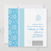 Invitation de Walima - mariage islamique (Dos)