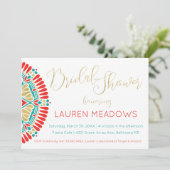 Invitation de Wedding shower de la fête de la maré (Debout devant)