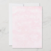 Invitation de Wedding shower Eucalyptus Blush Rose (Dos)
