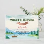 Invitation de week-end au lac dans les bois (Debout devant)