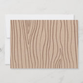 Invitation de week-end au lac dans les bois (Dos)