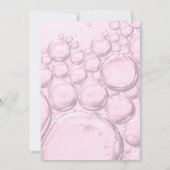 Invitation de week-end de Bachelorette à l'aquarel (Dos)